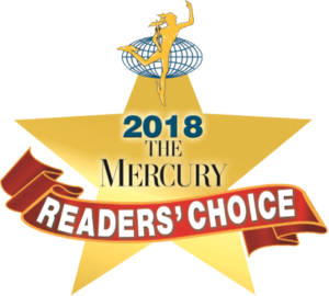 The Mercury 2018 Reader's Choice Award Logo
